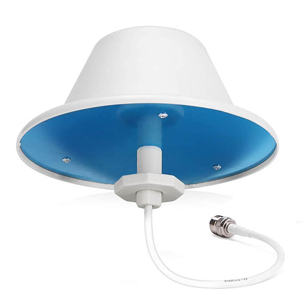 用于移動(dòng)信號(hào)增強(qiáng)器中繼器的全向天花板安裝圓頂 4G LTE 天線(xiàn)