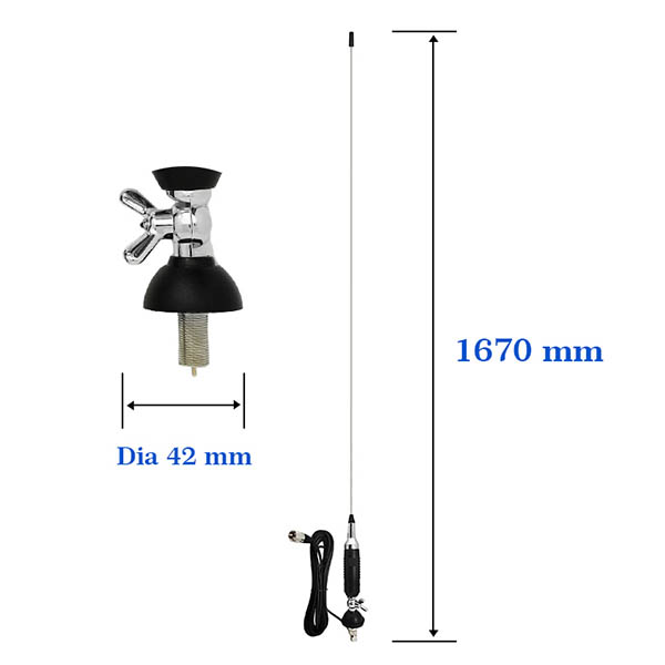 Vhf Uhf Ham 無(wú)線(xiàn)電基站 可調諧 27Mhz 皮卡車(chē)無(wú)線(xiàn)電天線(xiàn)安裝座