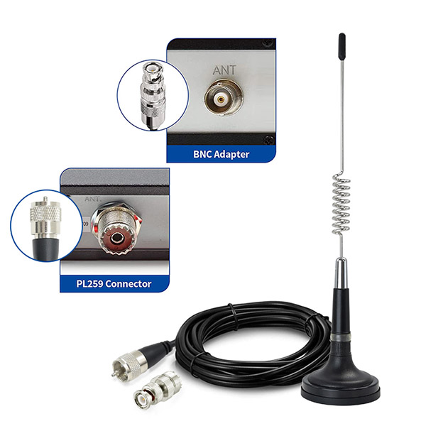 高品質(zhì)彈簧磁性底座 27mhz 無(wú)線(xiàn)電 CB 汽車(chē)天線(xiàn)