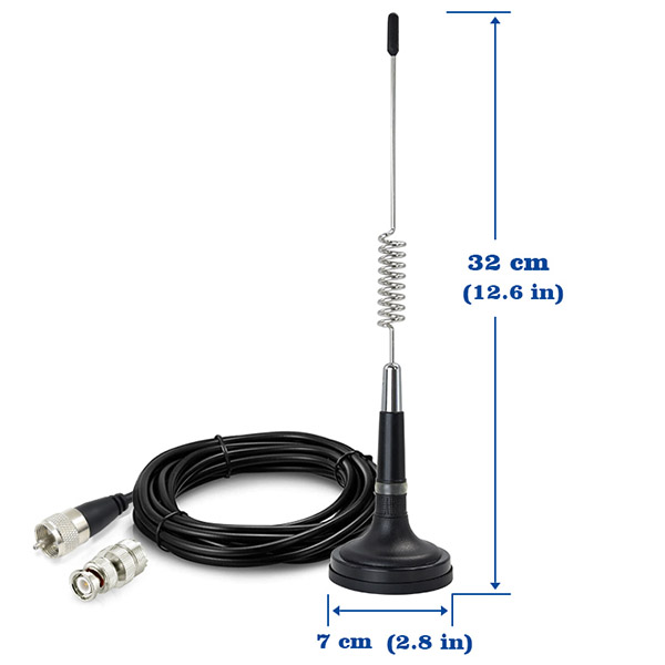 高品質(zhì)彈簧磁性底座 27mhz 無(wú)線(xiàn)電 CB 汽車(chē)天線(xiàn)